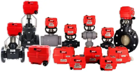 Actuadores eléctricos Serie 19 Smart Asahi/America para automatización de válvulas industriales