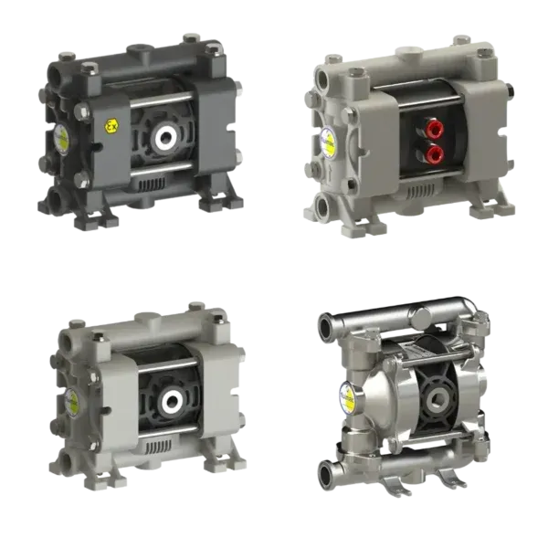 Bombas de diafragma industriales para transferencia de fluidos