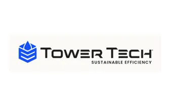 Logotipo de TowerTech, fabricante de soluciones para torres de enfriamiento