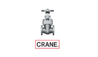 Válvula metálica Crane para redes de fluidos