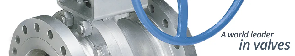 Conjunto de válvulas industriales Velan