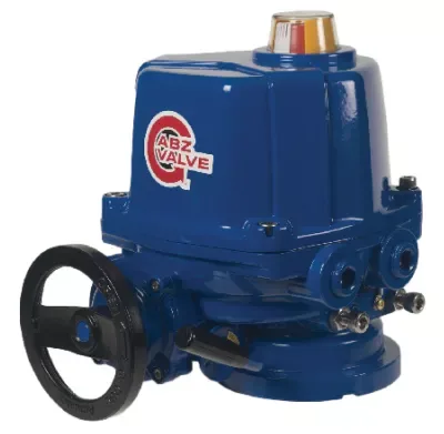 Imagen oficial ABZ Valve de Series B: actuadores eléctricos de doble acción