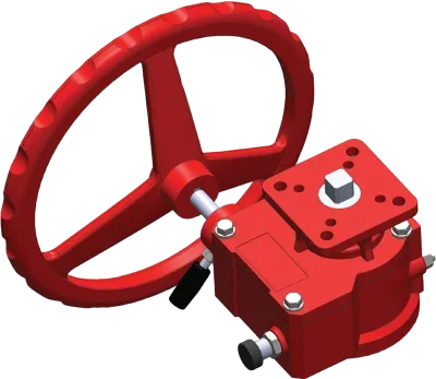 Imagen oficial ABZ Valve de Series DGO: operador manual desembragable