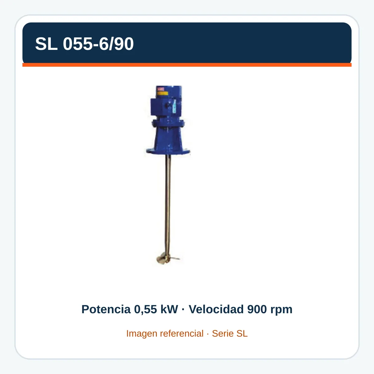 Imagen referencial de SL 055-6/90, serie SL, construida con el catálogo oficial Fluimac