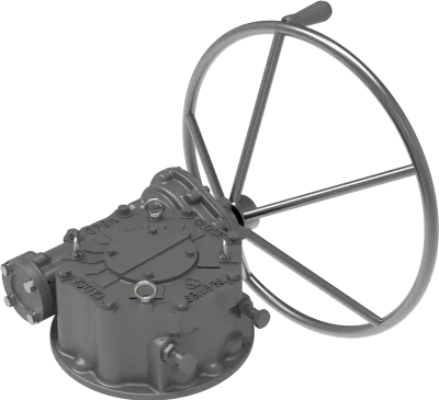 Imagen oficial ABZ Valve de Series SBWG: operadores manuales de tornillo sin fin