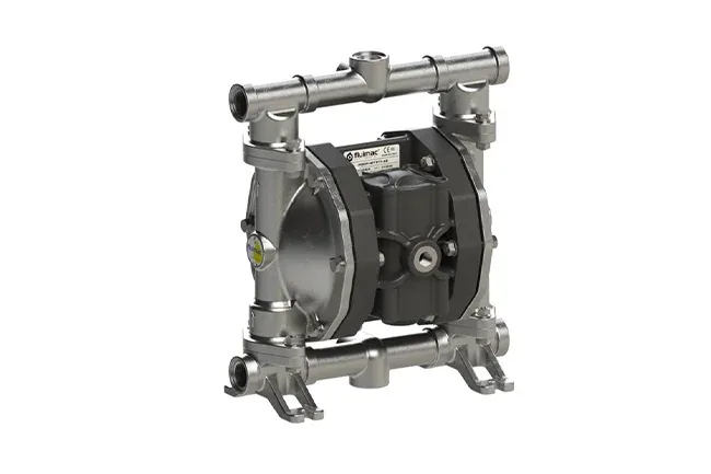 P60: bomba neumática de doble diafragma Phoenix estándar